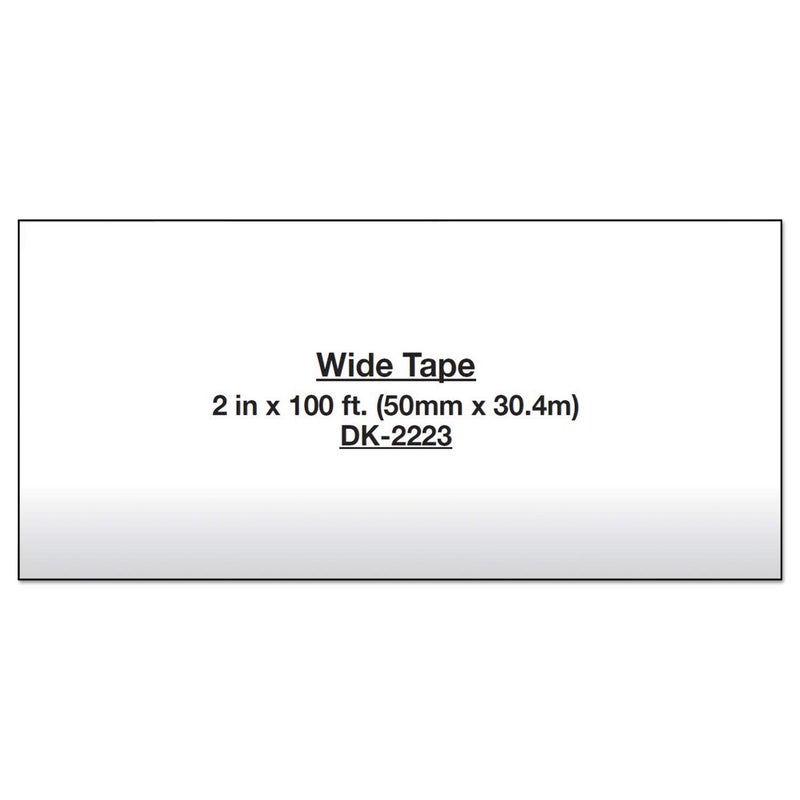 Brother Printer Continuous Length White Paper Tape (DK2223) 50mm x 30.4 Month - Image 3